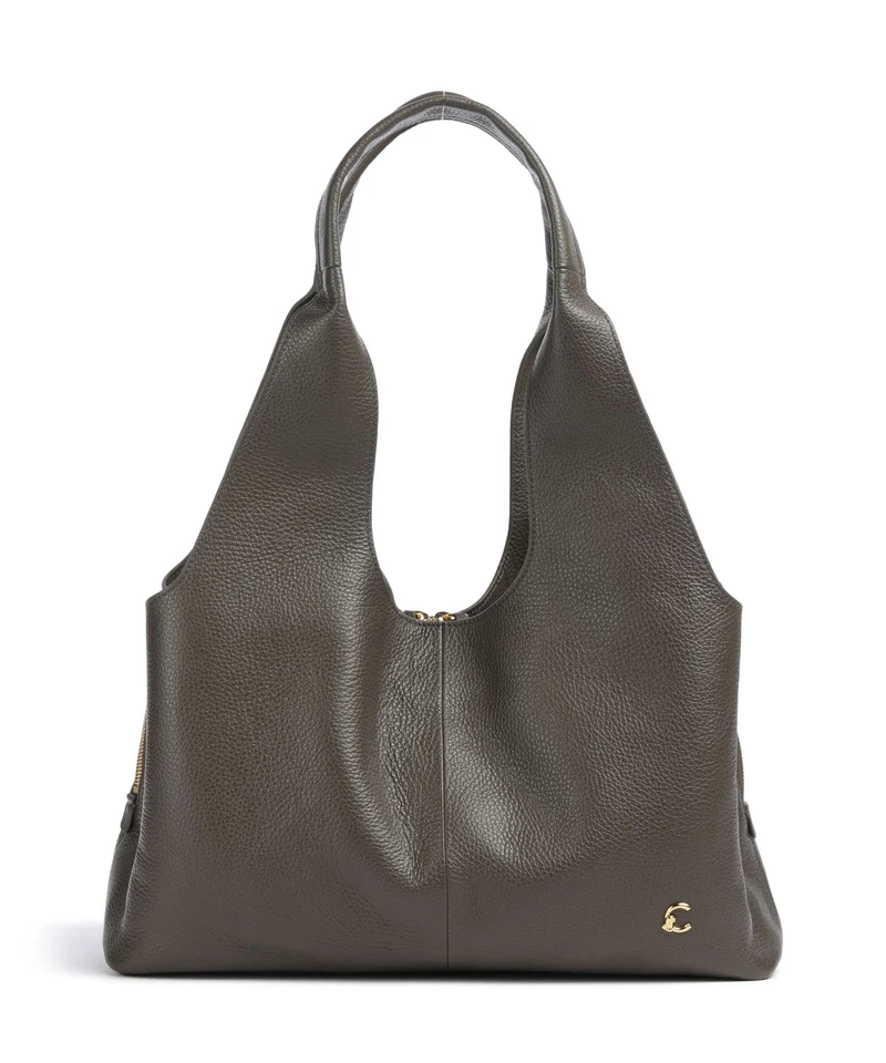 Coccinelle Nell Borsa hobo fango