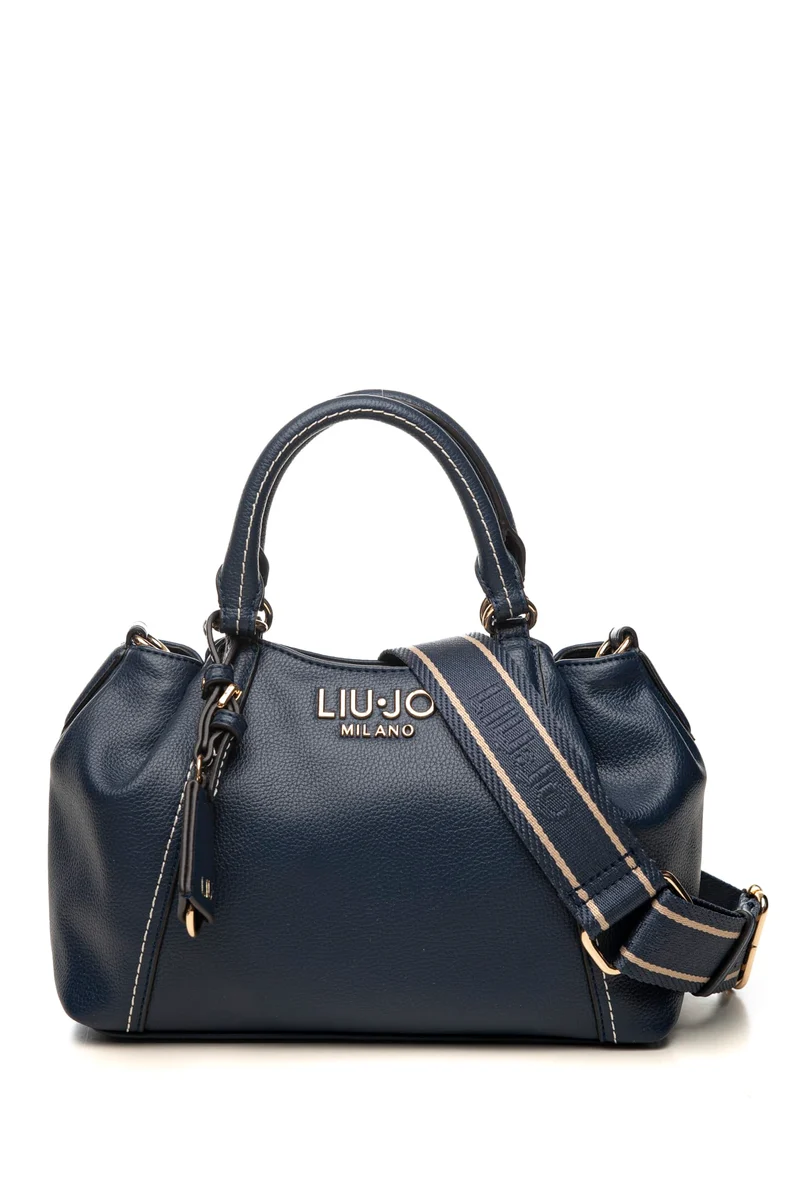 Borsa Liu Jo Trepida St S Da Donna Blu Navy In Poliuretano
