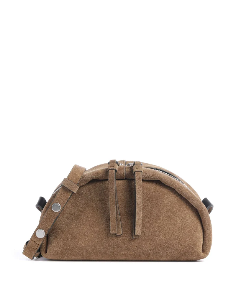 AllSaints Rosalie Arc Borsa a tracolla warm olive brown