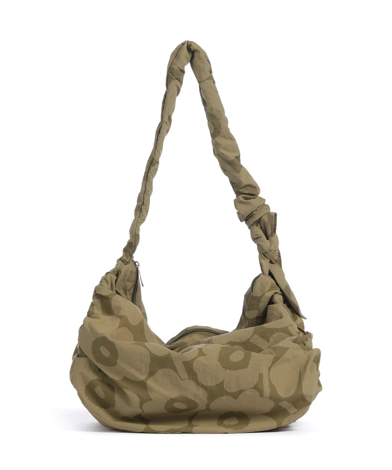 Marimekko Utu L Unikko Borsa hobo olive green/khaki green