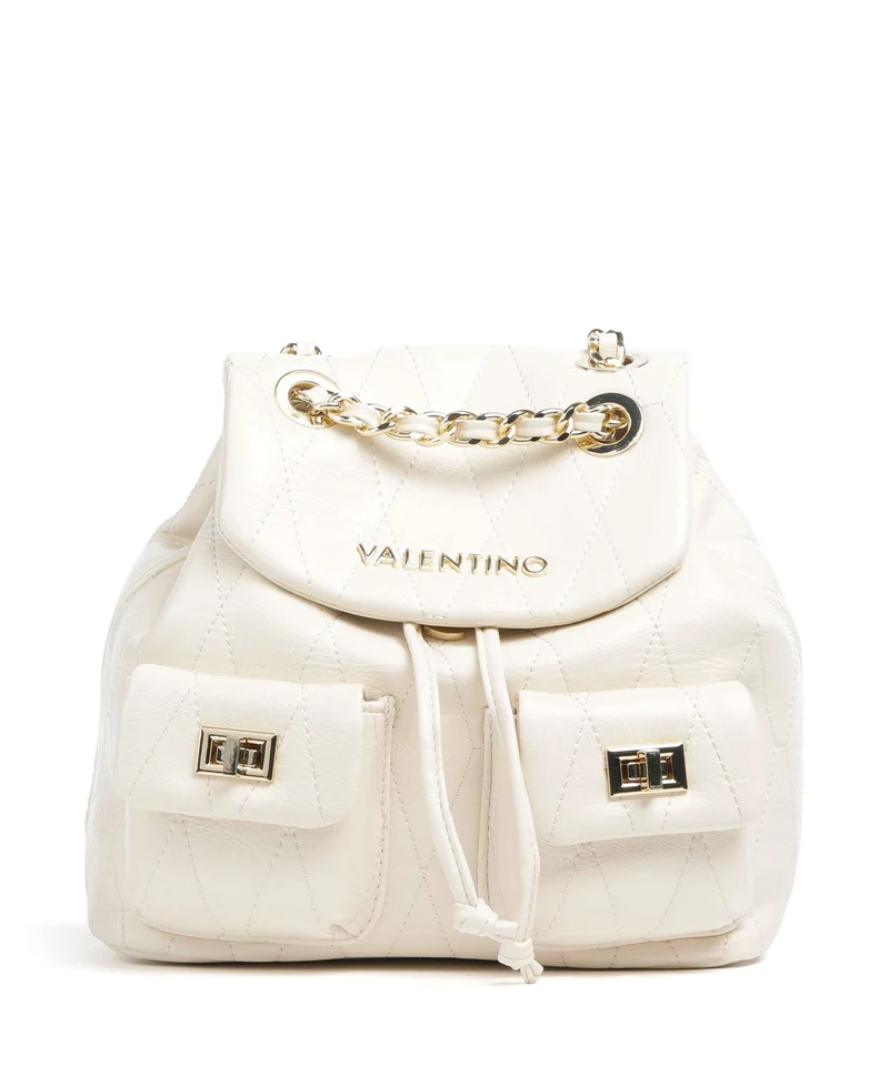 Valentino Bags Crystelle Borsa a zainetto ecru