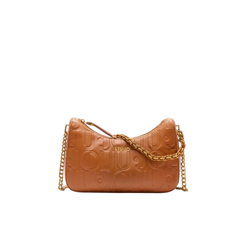 Borsa Donna hobo piccola con logo all over