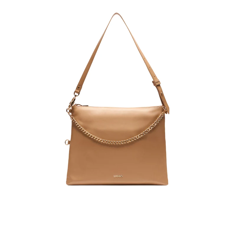 Borsa Hobo Media da Donna con manico regolabile Marrone