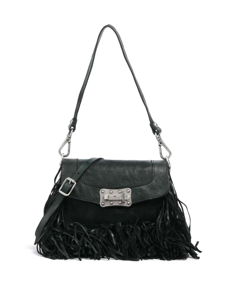 Campomaggi Borsa a spalla green bottle