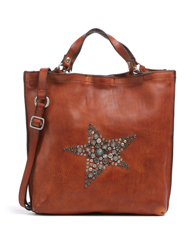 Campomaggi Borsa a mano cognac