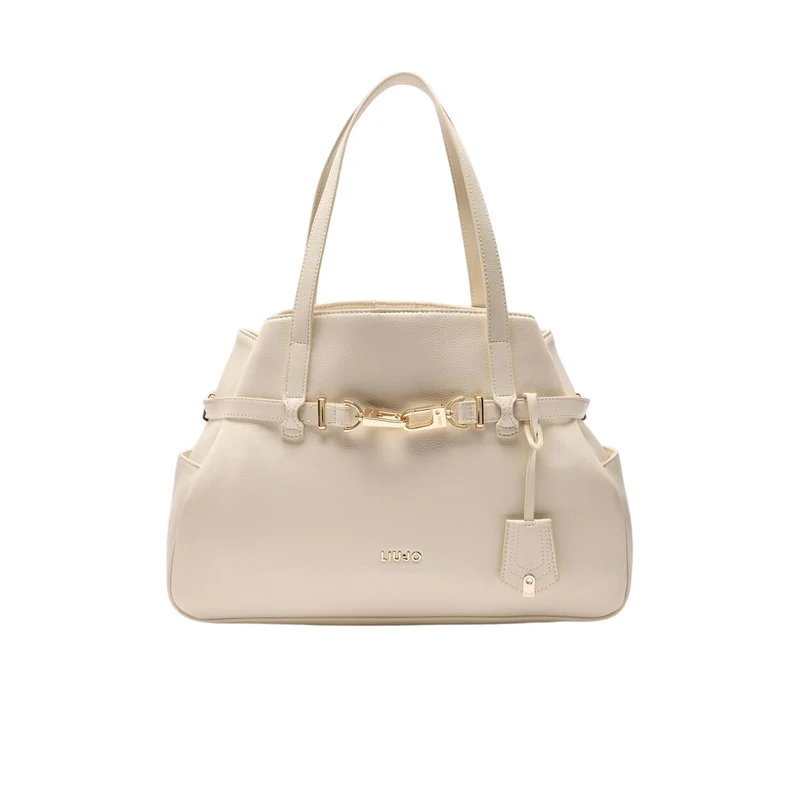 Borsa Tote grande da donna con charm