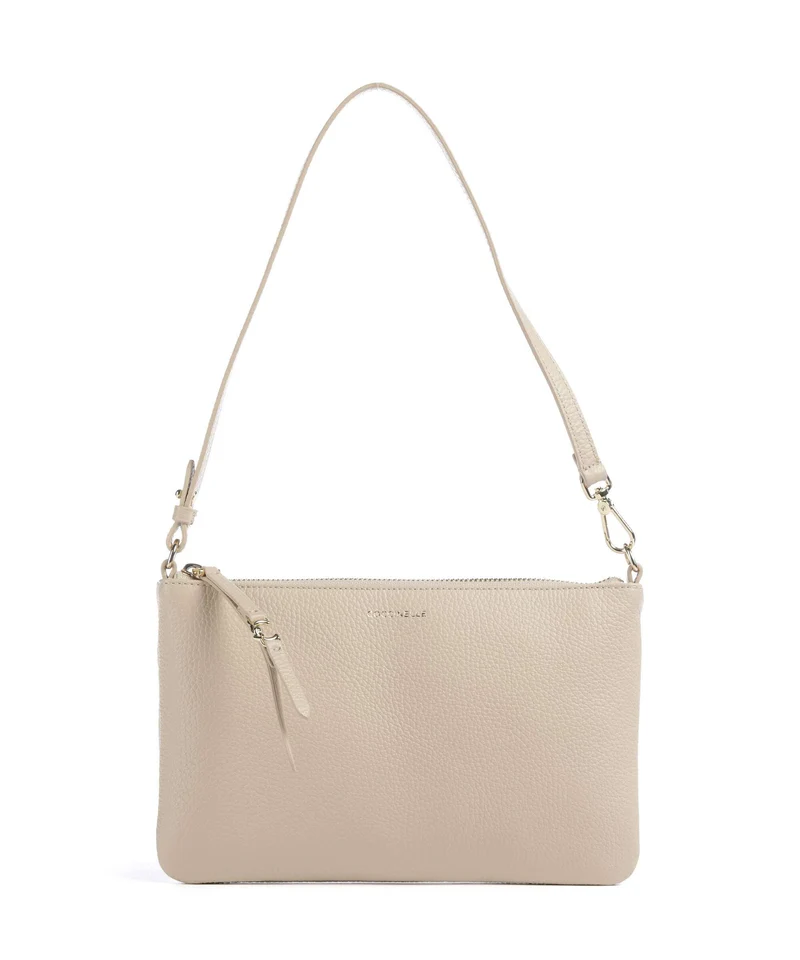 Coccinelle C-Easy Borsa a spalla sandshell