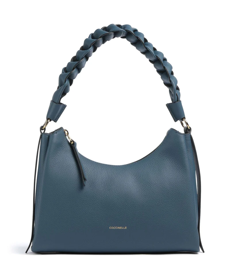 Coccinelle Boheme Grana Double Borsa a spalla deep blue/sandshell