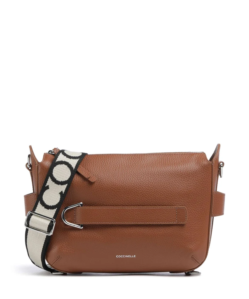Coccinelle Gretel Ribbon Borsa a tracolla cognac