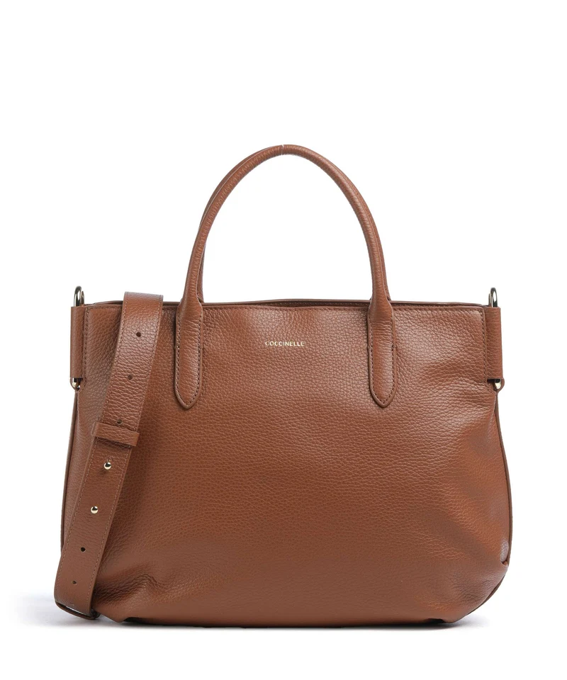 Coccinelle Rebekka Borsa a mano cognac