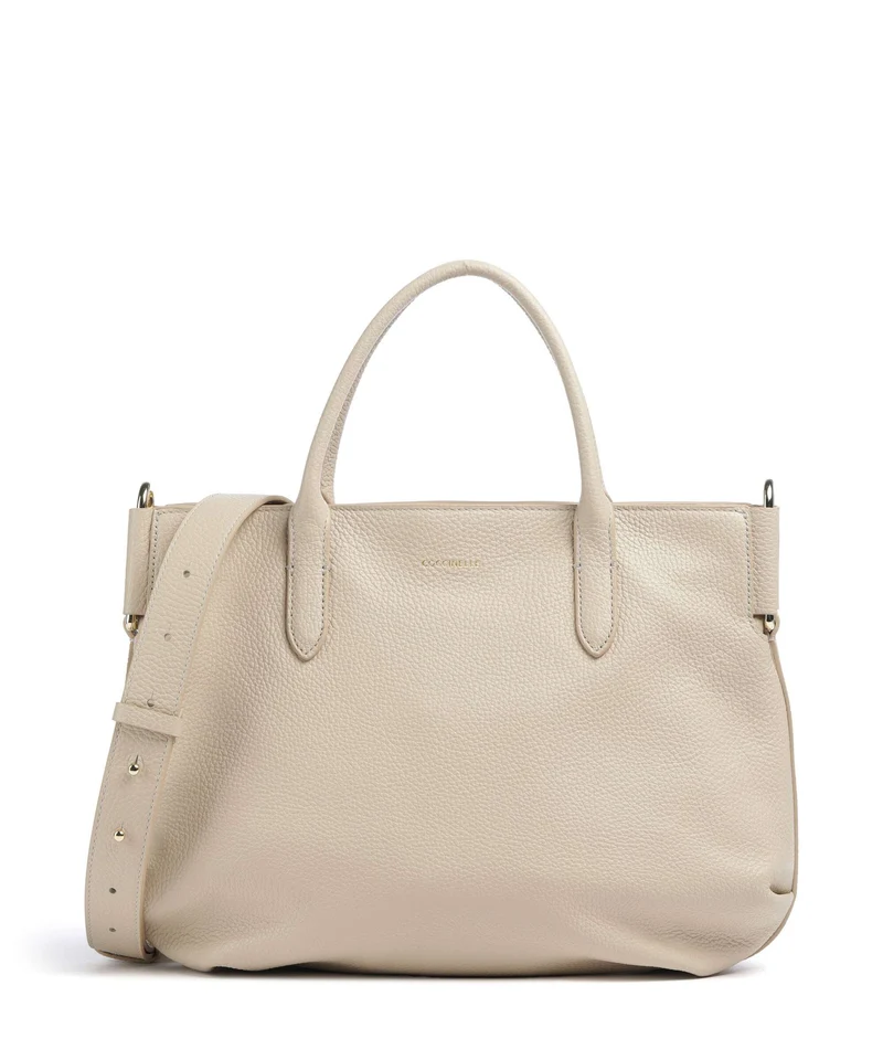 Coccinelle Rebekka Borsa a mano sandshell