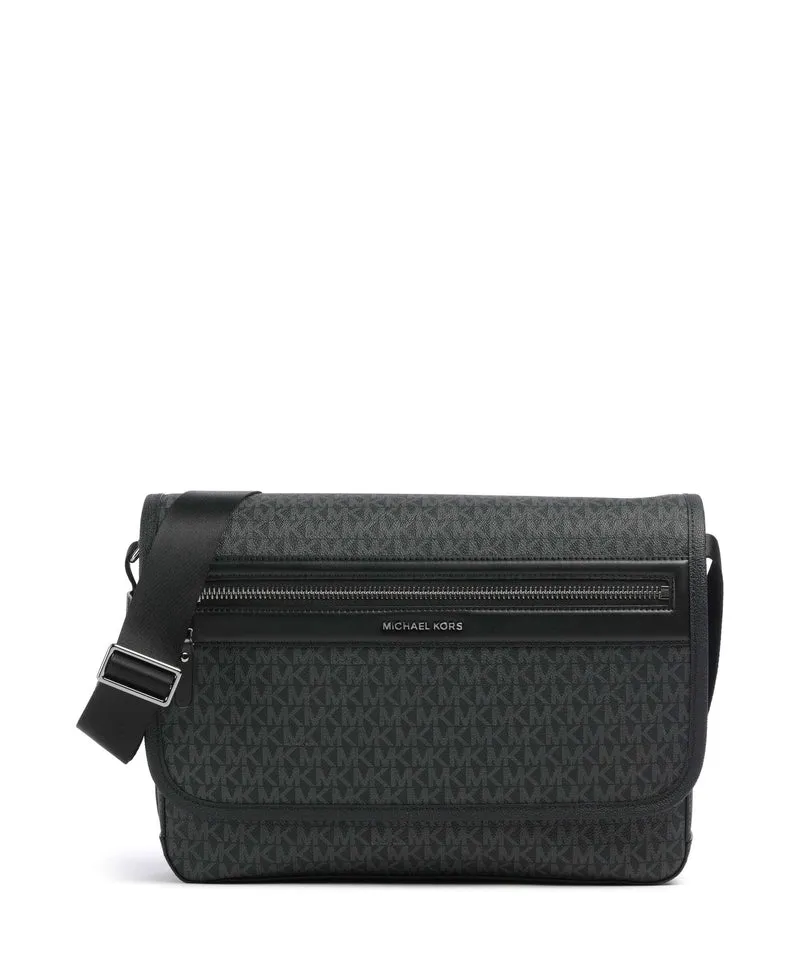 Michael Kors Jet Set Borsa messenger black