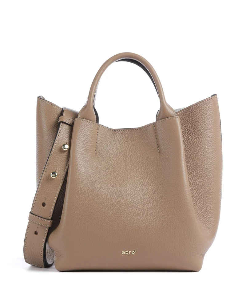 Abro Agave Essential Small Borsa a mano cappuccino