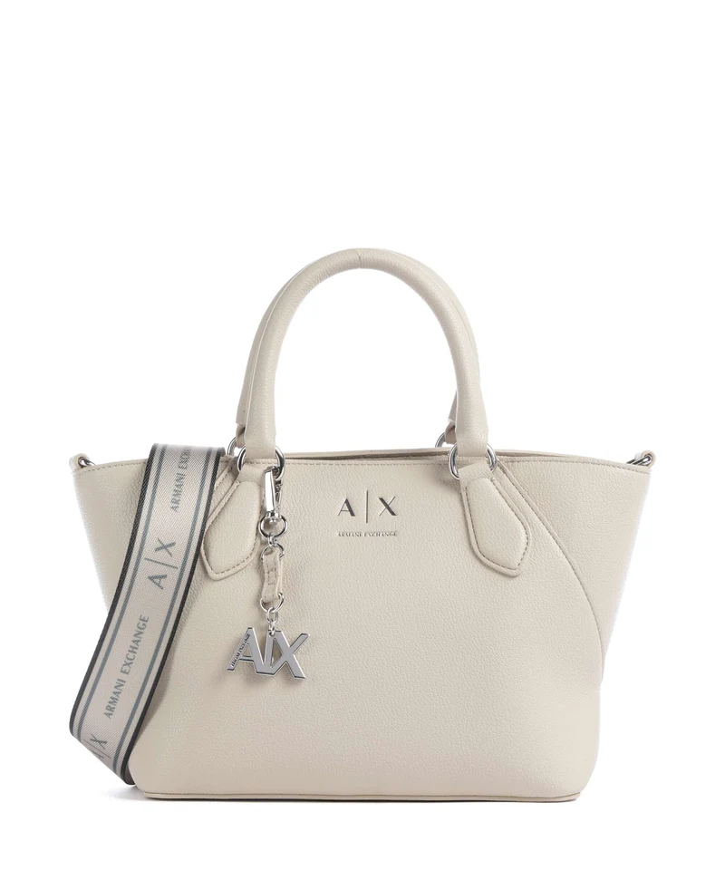 Armani Exchange Isabel S Borsa a mano script