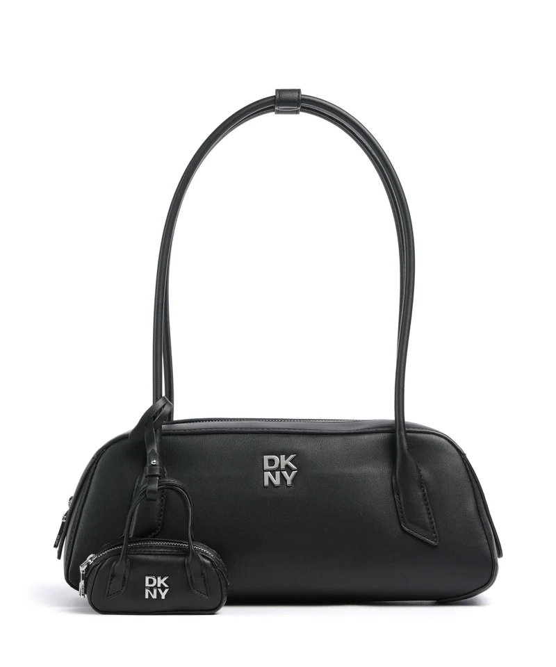 DKNY Tiana Borsa a spalla black/silver
