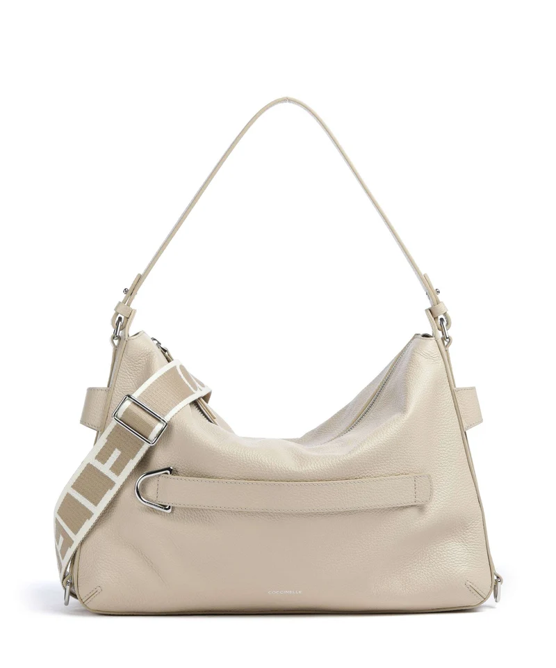 Coccinelle Gretel Ribbon Borsa hobo sandshell