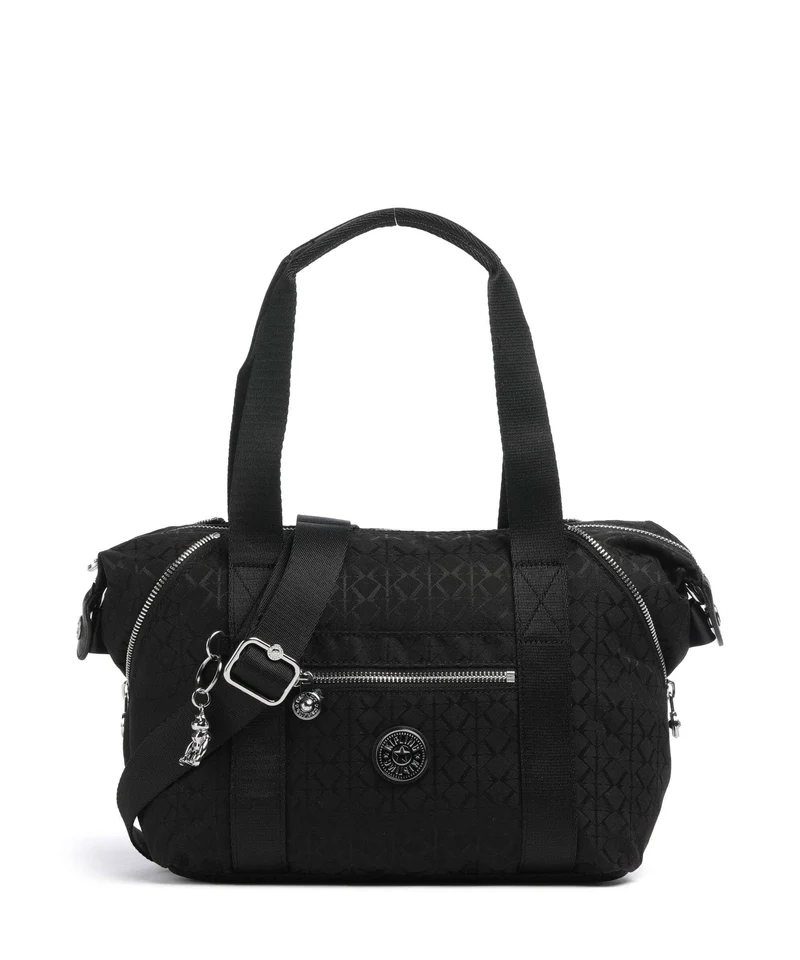 Kipling Elevated Art Mini Borsa a mano noir sign jq