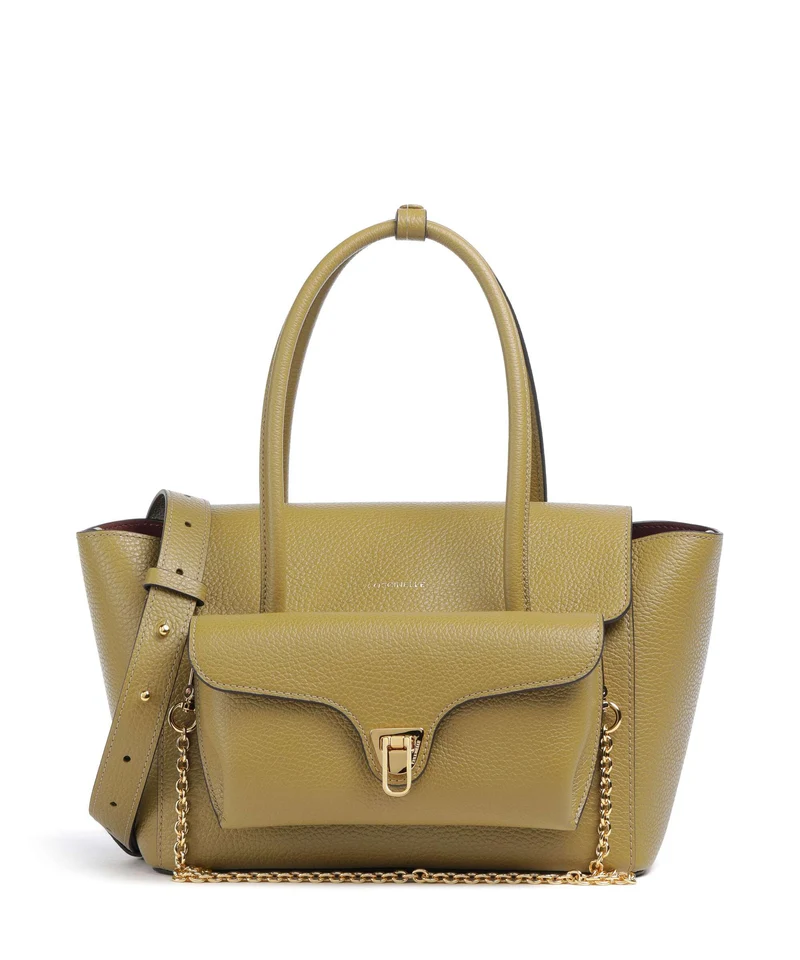 Coccinelle Beat Double Borsa a mano seagrass