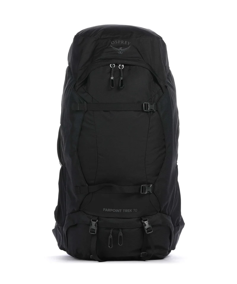 Osprey Farpoint Trek 70 Zaino da trekking black