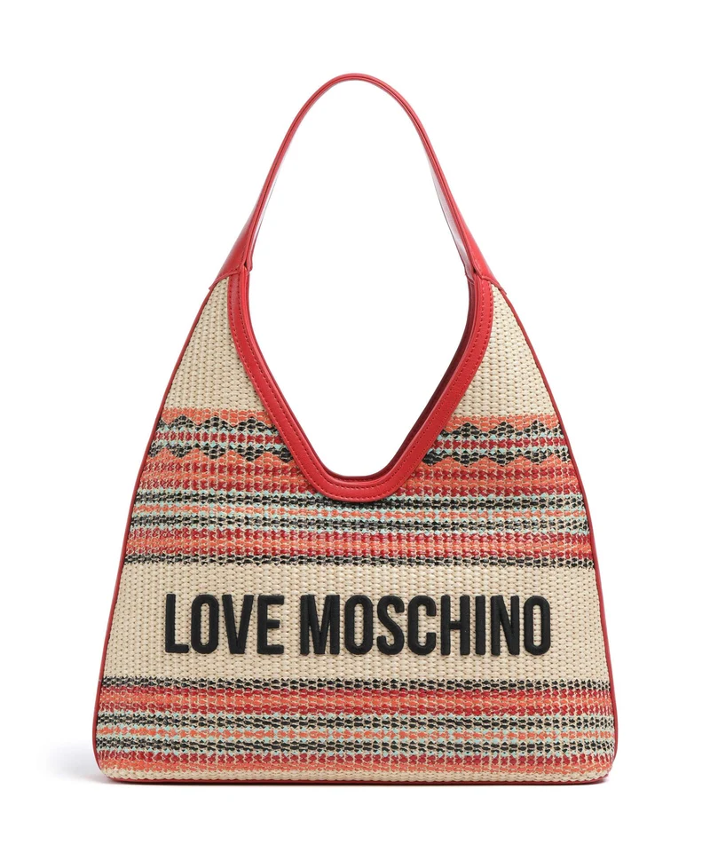 Love Moschino Sunset Stripes Borsa hobo multicolour/red