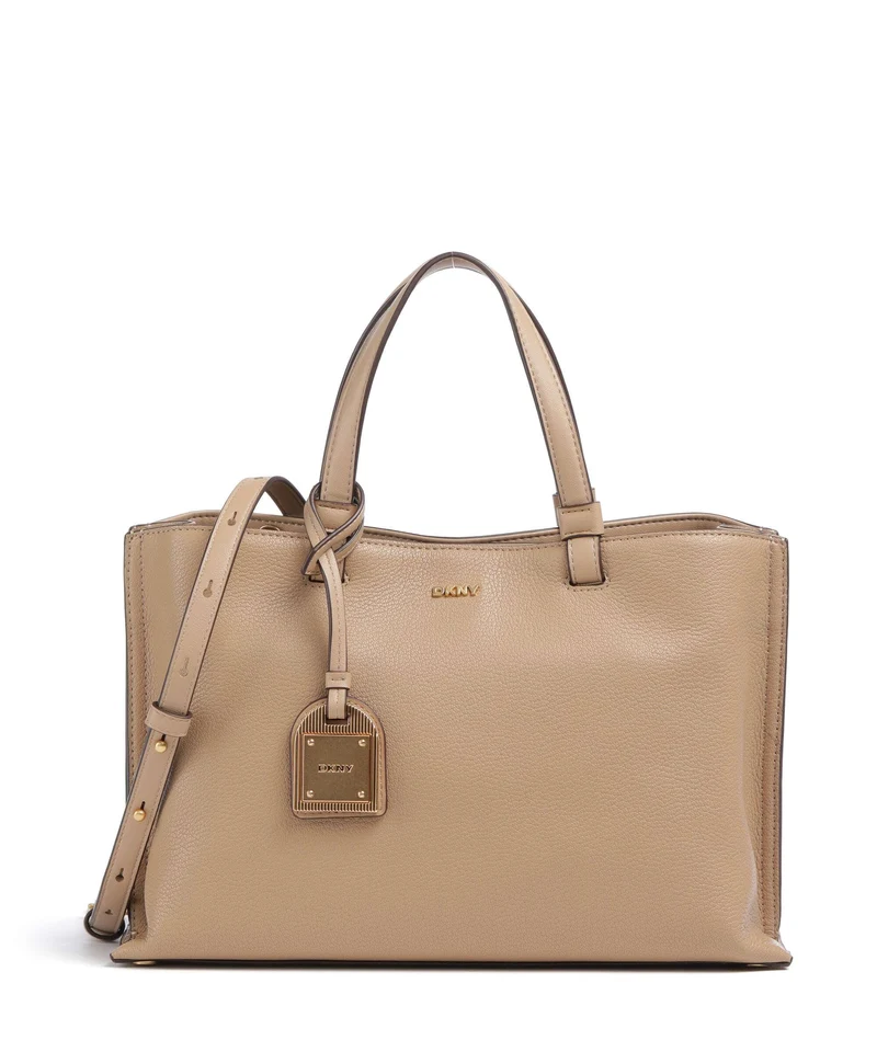 DKNY Alya Borsa a mano cappuccino