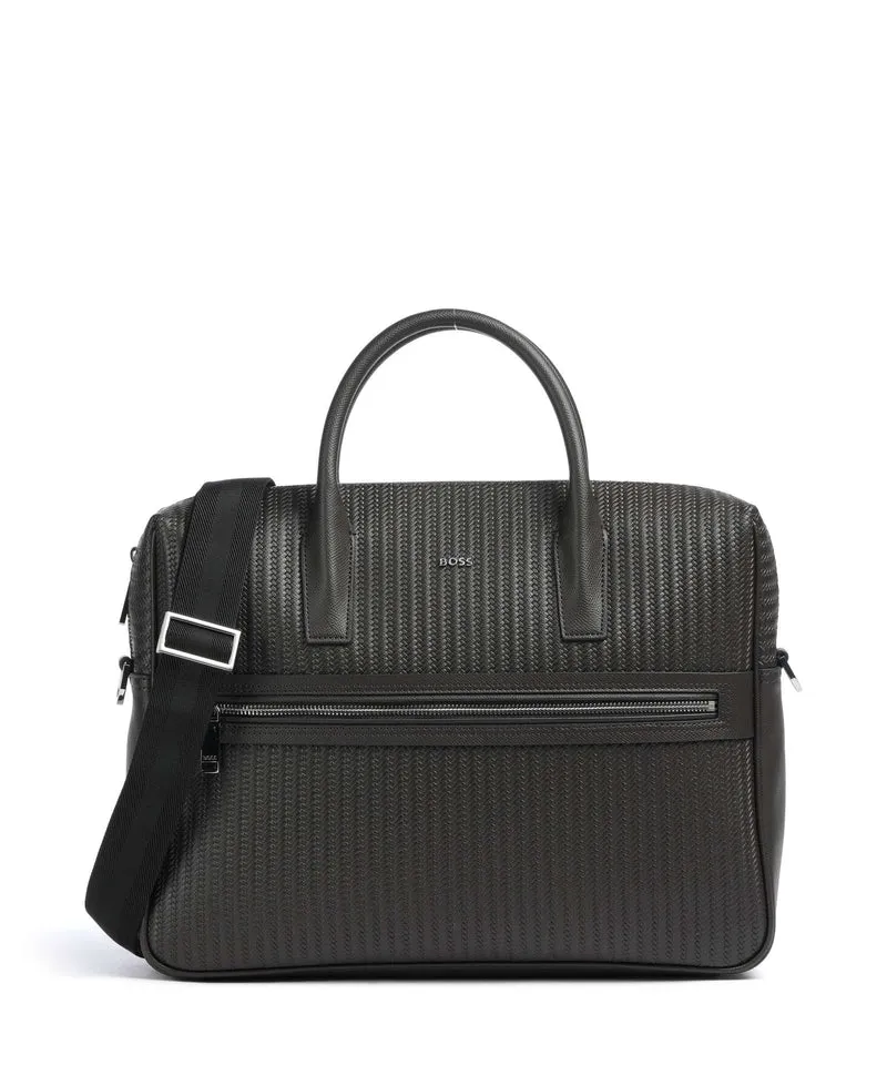BOSS Daxter Cartella dark brown