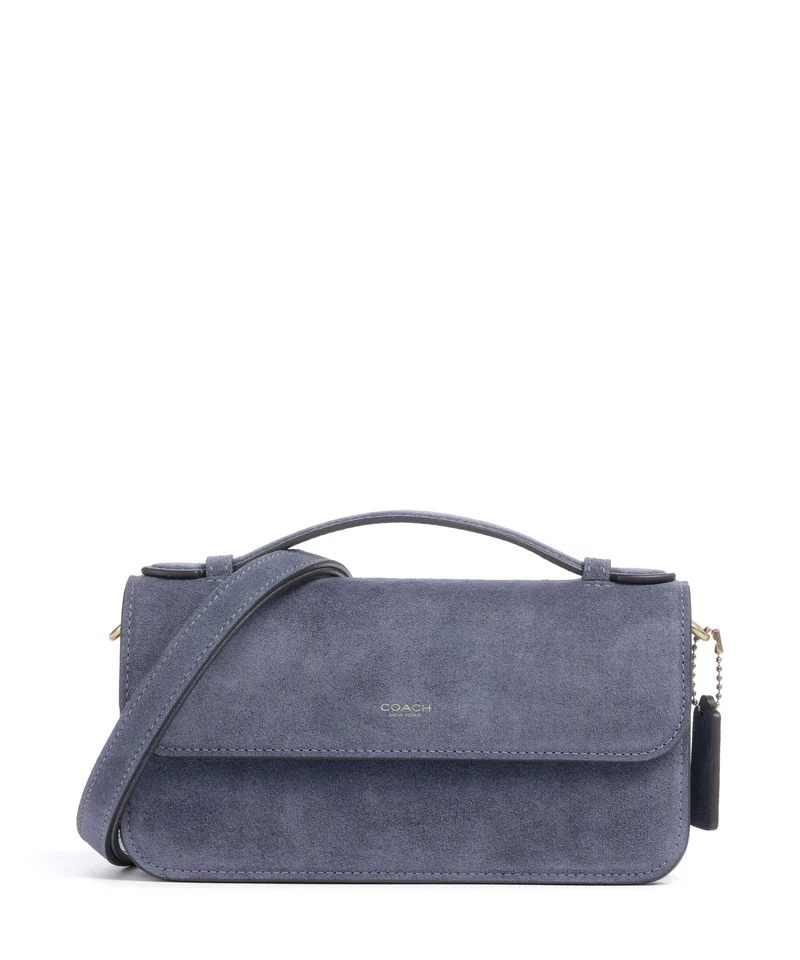 Coach Elora Borsa a tracolla light denim