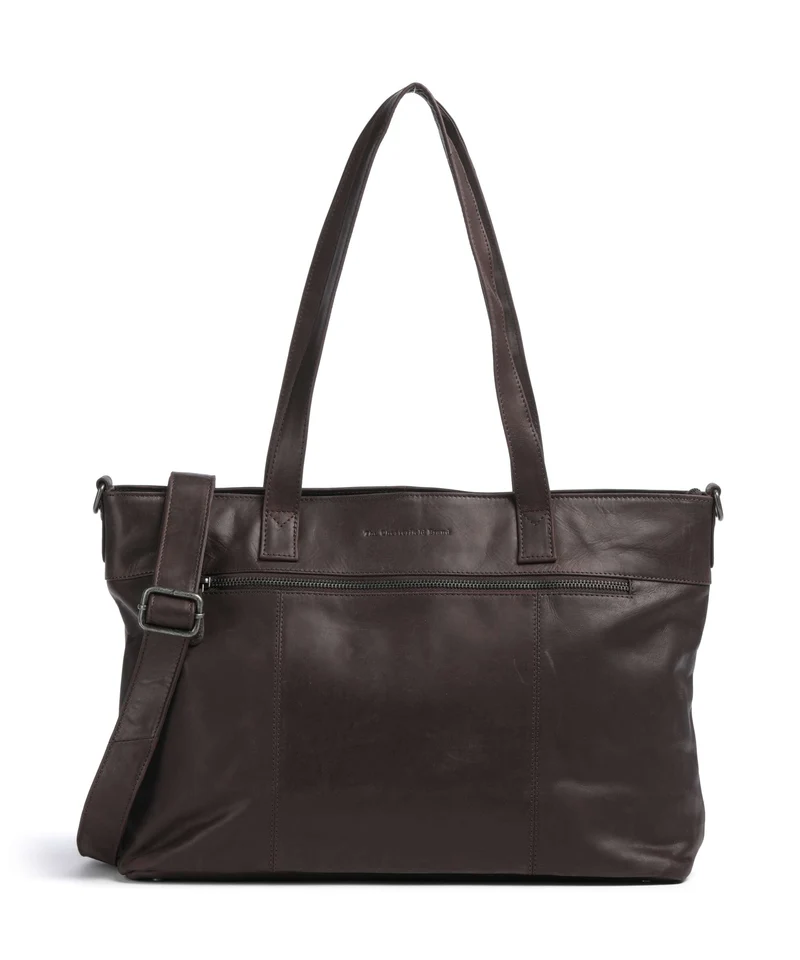 The Chesterfield Brand Wax Pull Up Cow Osira Borsa shopper brown