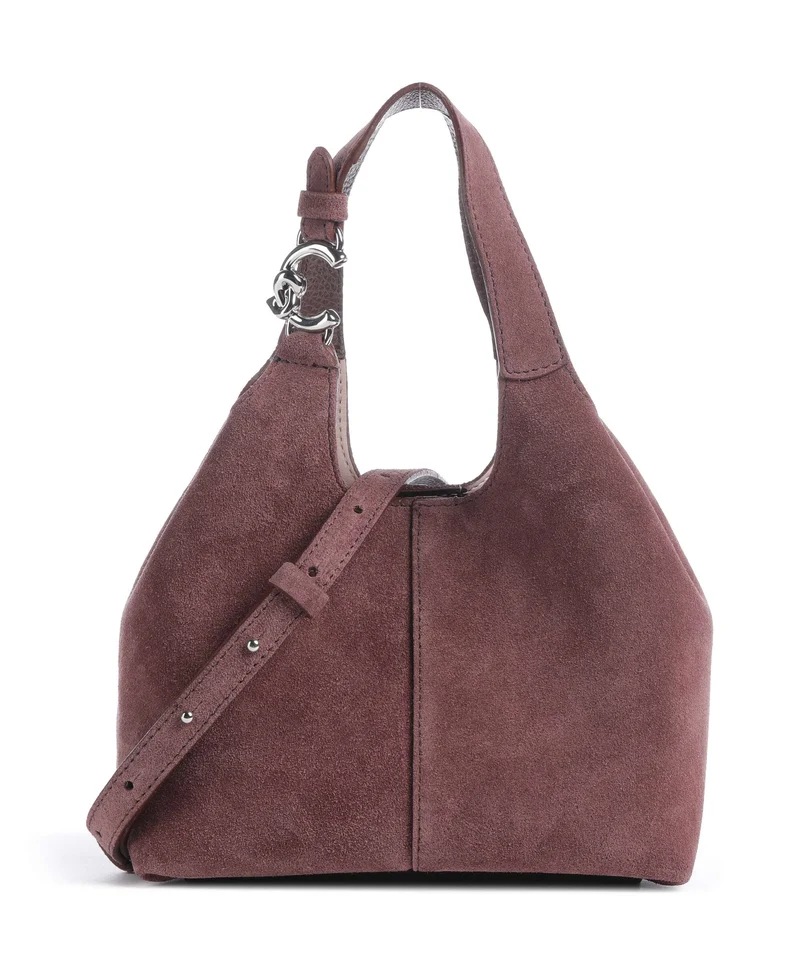Coccinelle C-Easy Suede Borsa a mano berry
