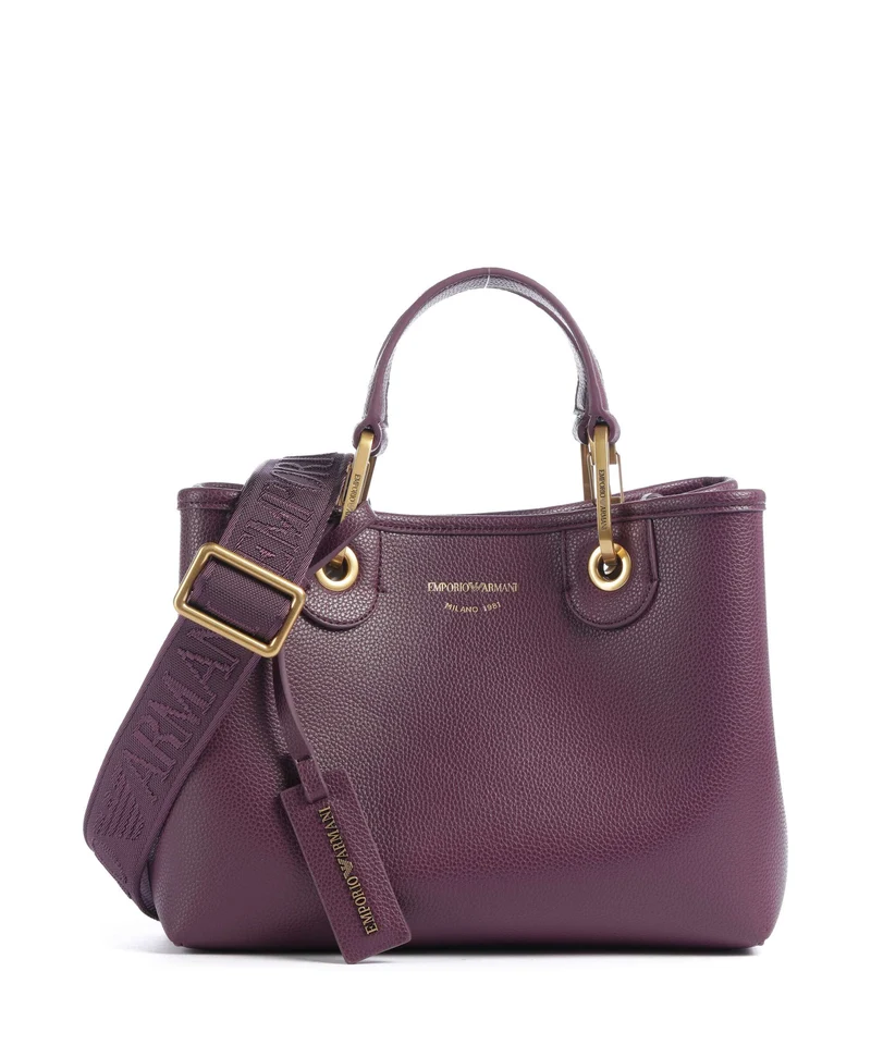 Emporio Armani My EA S Borsa a mano aubergine/foliage