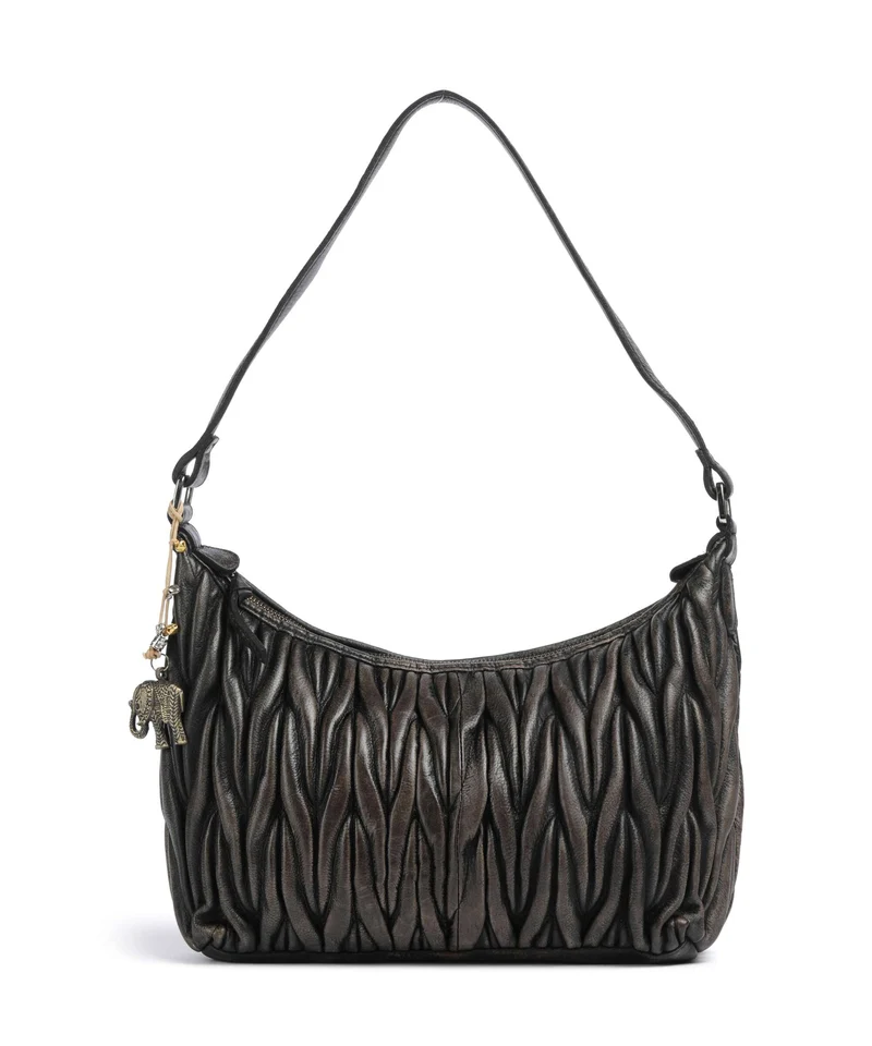 Anokhi Borsa a spalla vintage braun