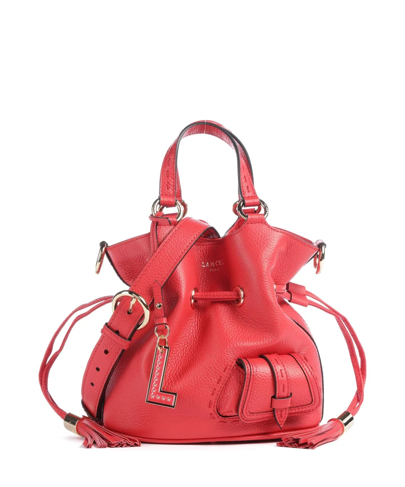 Lancel Premier Flirt S Borsa a secchiello kiss red