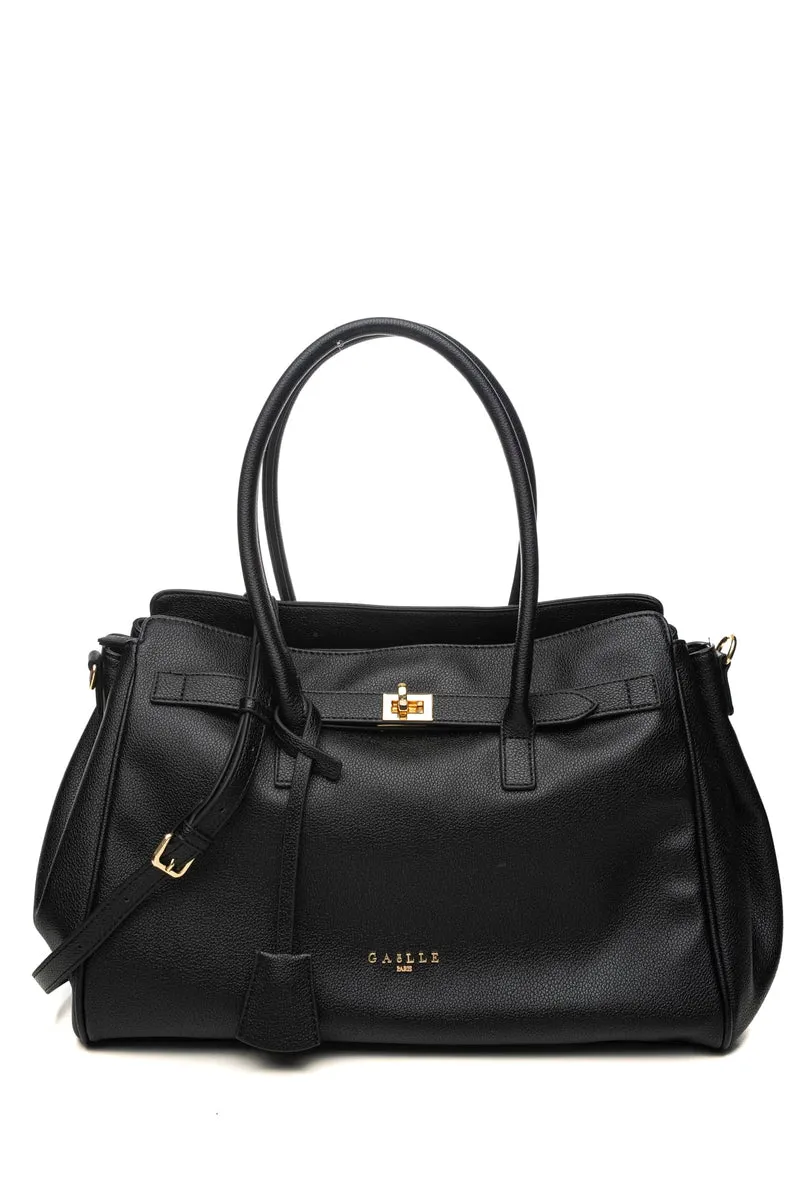 Borsa Gaelle Paris Maxi Hb Essential Da Donna Nera In Poliuretano