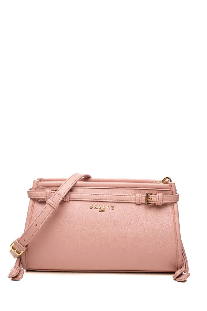 Borsa Gaelle Paris Reg Mni Sh Strap Essential Da Donna Rosa Pastello In Poliuretano