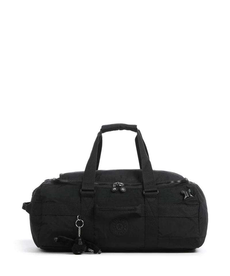 Kipling Basic Donis M Borsone da weekend black noir