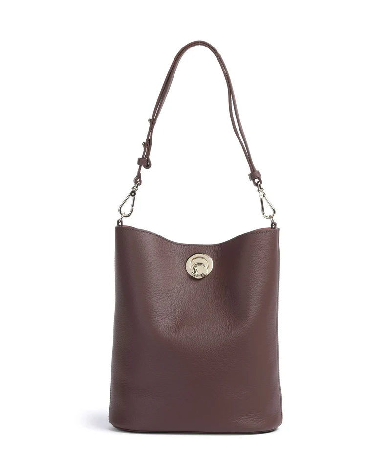 Coccinelle Nikla Borsa a secchiello berry/winter rose