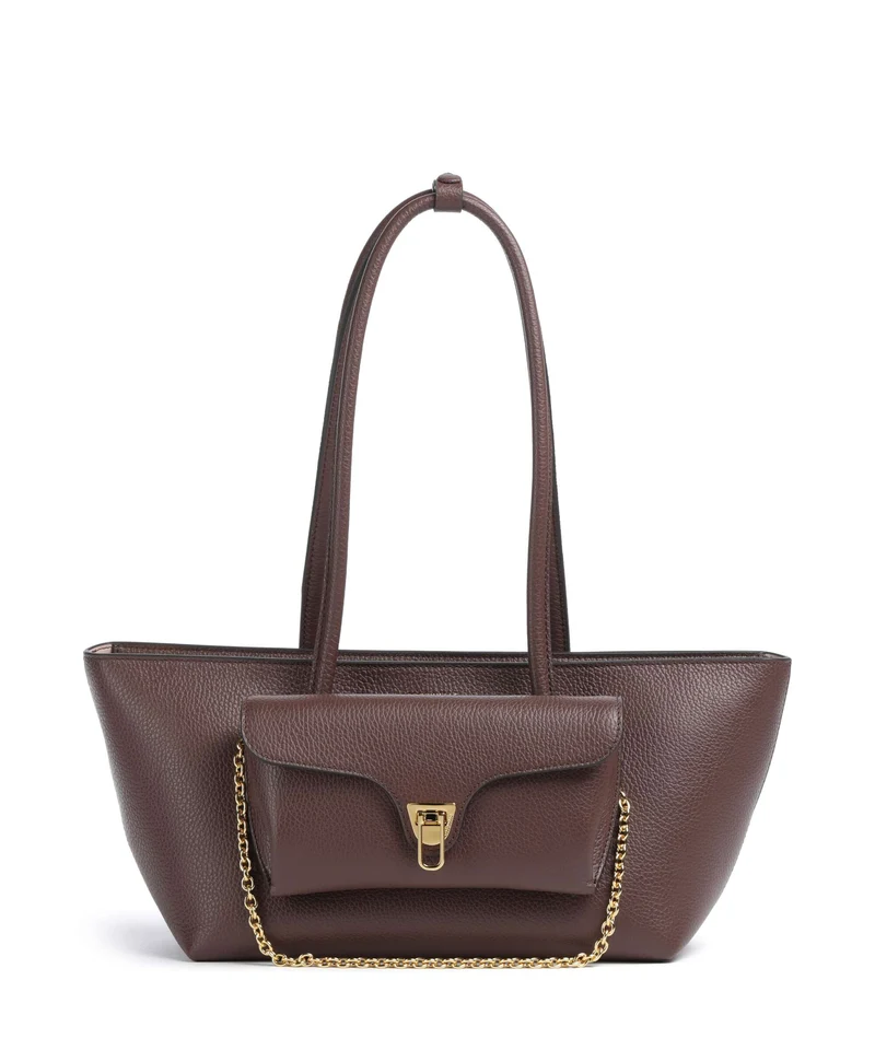 Coccinelle Beat Double Borsa a spalla berry