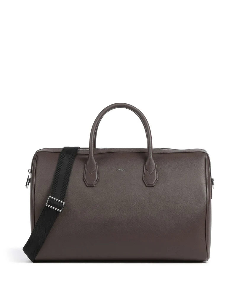 BOSS Northon Borsone da weekend dark brown