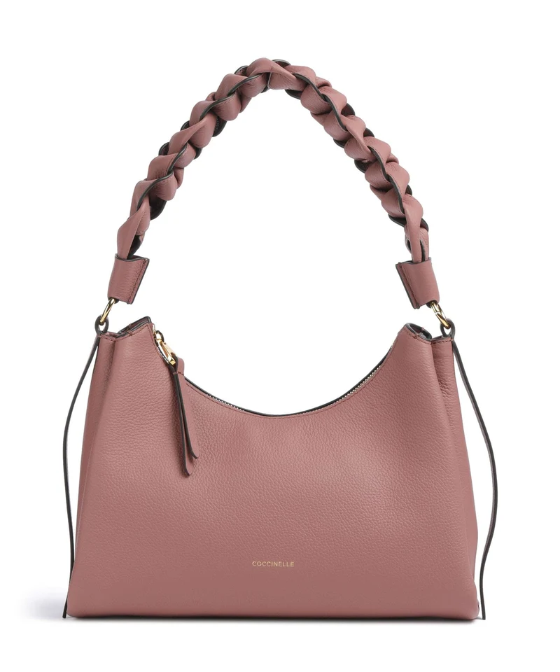 Coccinelle Boheme Grana Double Borsa a spalla winter rose/berry