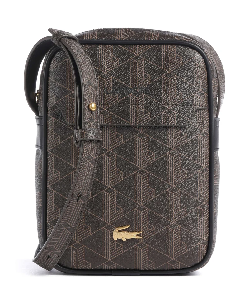 Lacoste The Blend Borsa a tracolla mono slate black shitake