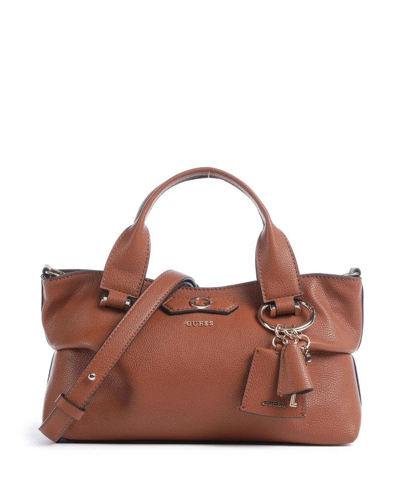 Guess Suzy Mini Borsa a mano cognac
