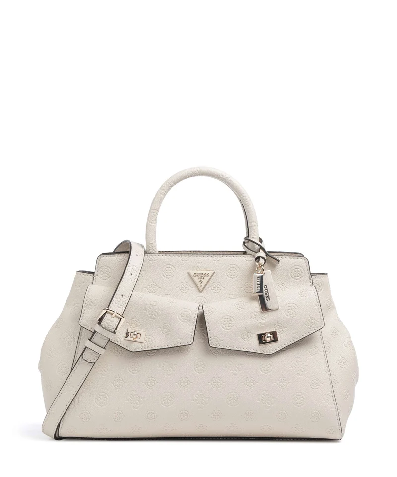 Guess Blake Large Borsa a mano bone logo