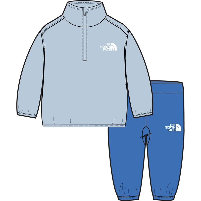 The North Face - Baby Glacier Set Glacier Pale Blossom/primrose