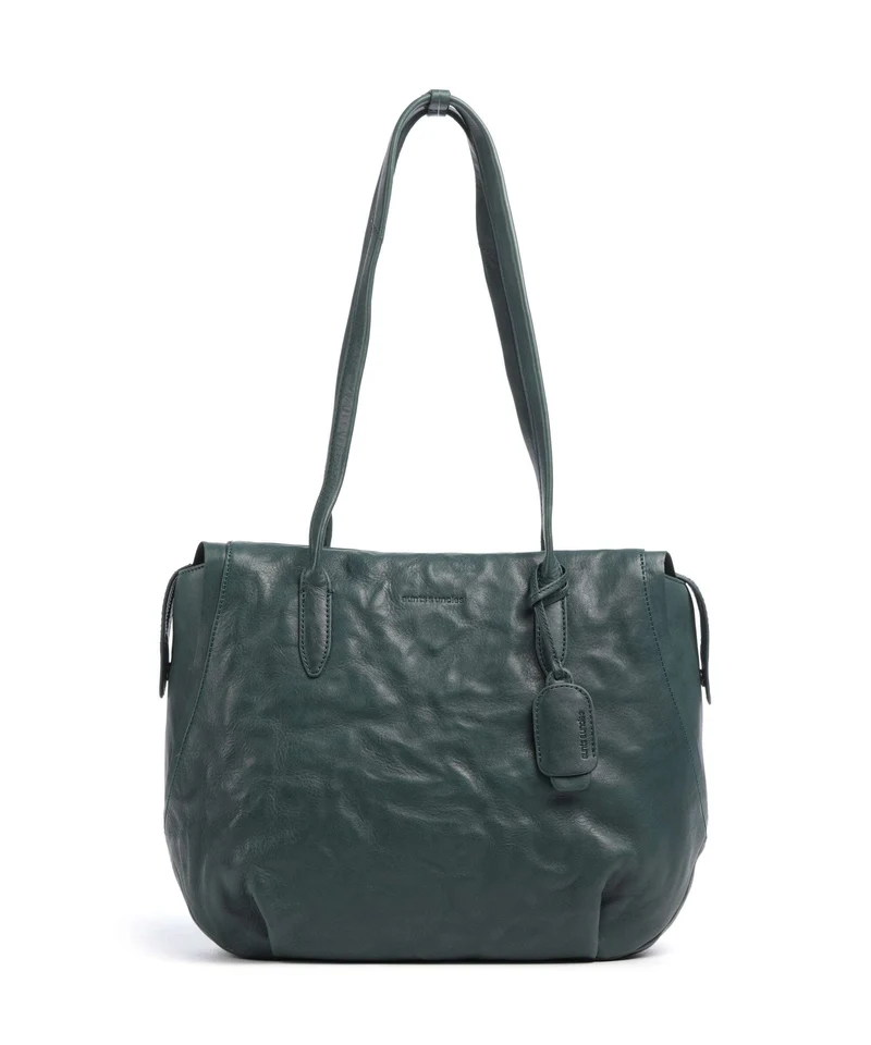 Aunts & Uncles Grandma's Luxury Club Mrs. Florentine Borsa shopper green jewel
