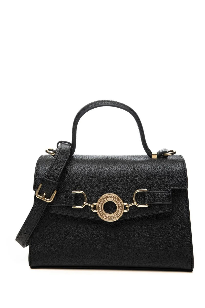 Borsa Gaelle Paris Mini Hb Morsetto Da Donna Nera In Poliuretano