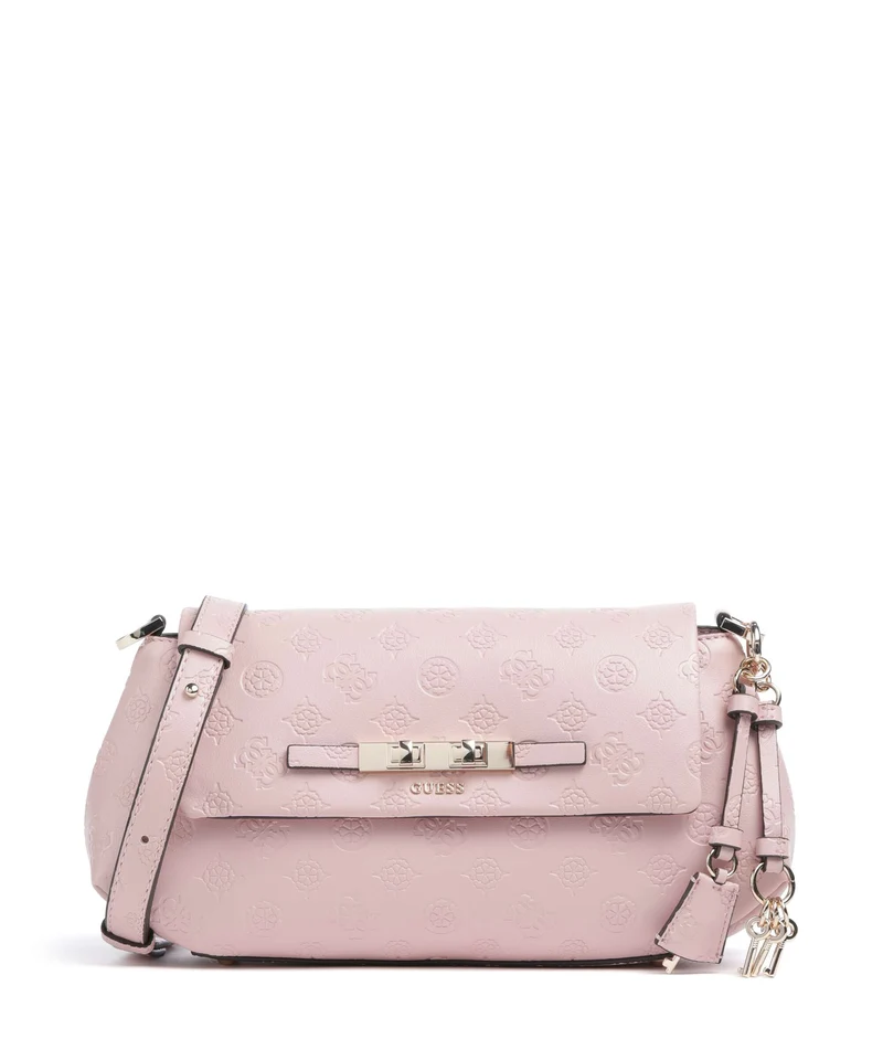 Guess Carmella Borsa a tracolla light pink logo