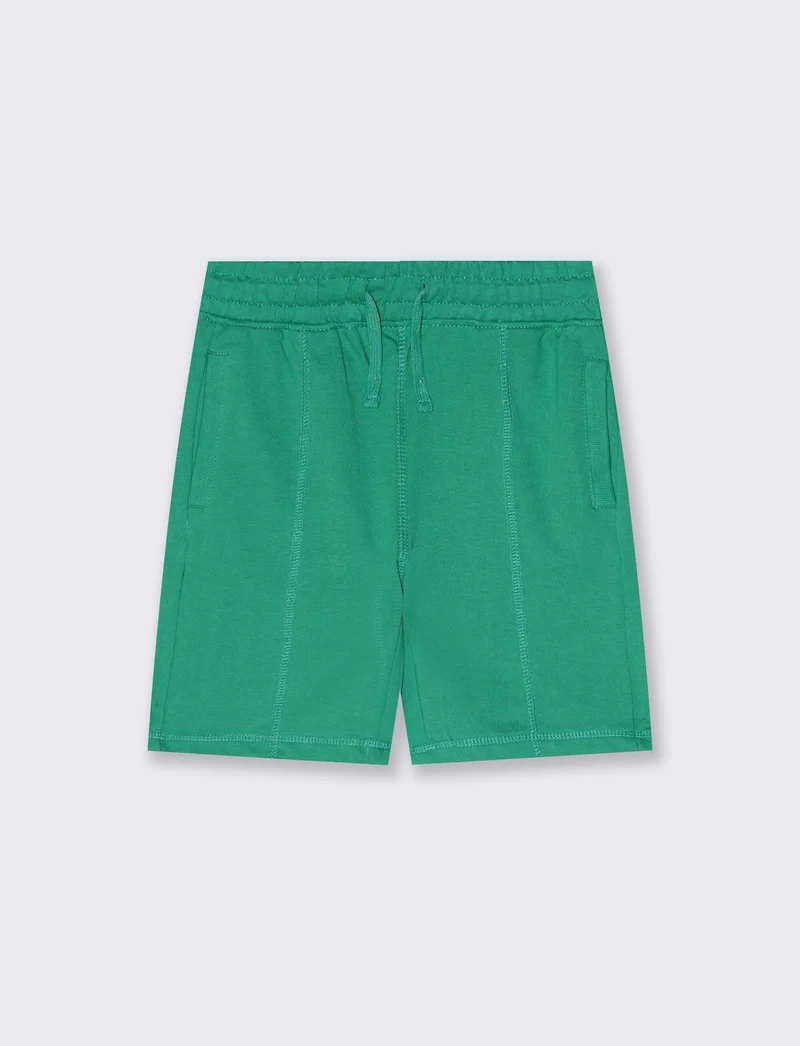 Bermuda in felpa comodi per il tempo libero - Verde mela