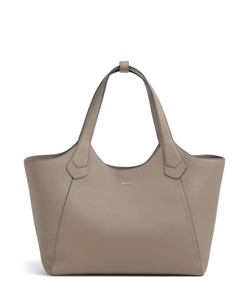 BOSS Lenah Borsa shopper brown overflow