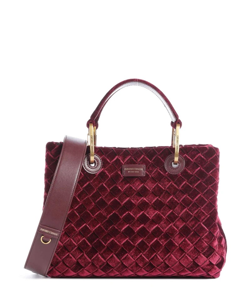 Emporio Armani My EA S Borsa a mano bordeaux