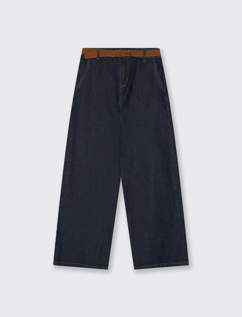 Jeans chino wide leg - Denim